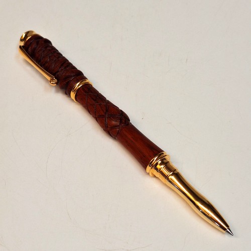 CR-039 Pen Paduak Carved $60 at Hunter Wolff Gallery